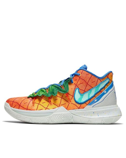 Nike Blue Spongebob Squarepants X Kyrie 5 Ep 'Pineapple House' for men