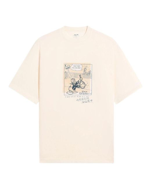 Li-ning Natural X Disney Graphic Loose Fit T-shirt for men