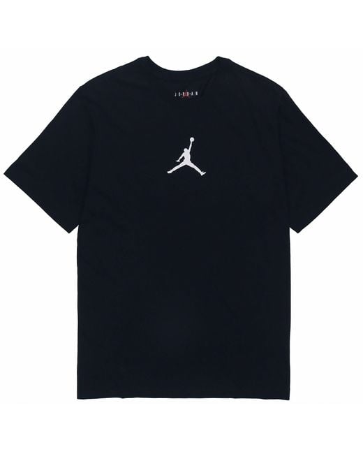 Nike Blue Jumpman Dfct Ss Crew Round-Neck Short-Sleeve Tee for men