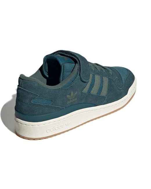 Adidas Blue Originals Forum 84 Low Corduroy Forest for men