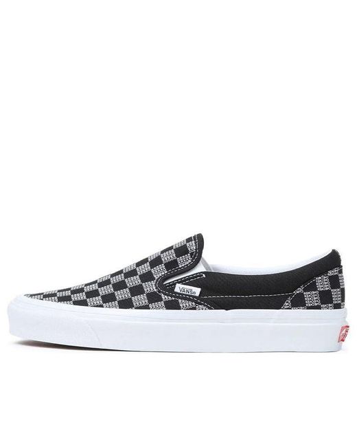 Vans White Classic Slip-On 98 Dx for men