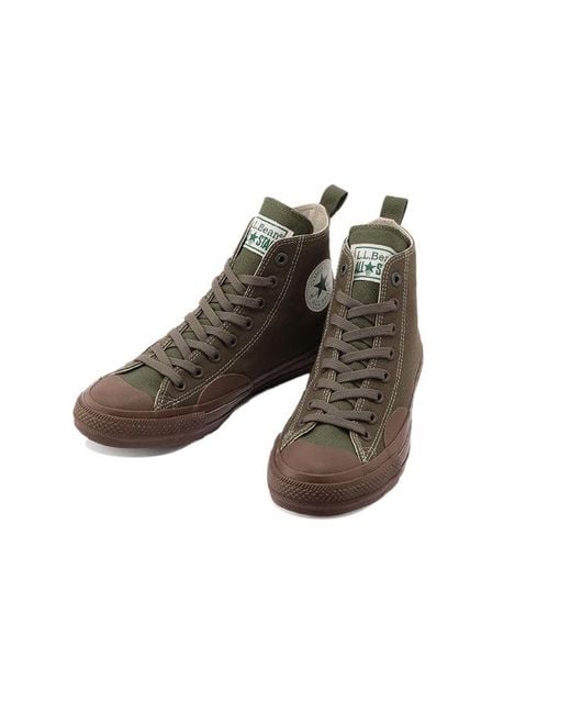 Converse Brown Chuck Taylor All Star 100 L.L.Bean High Top Canvas Shoe Japanese Version