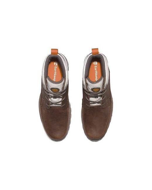 Timberland Brown Timbercycle Ek+ Chukka Boots Recycled Leather' for men
