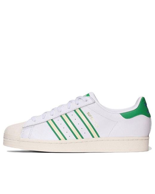 Adidas White Superstar 'Team Colors for men