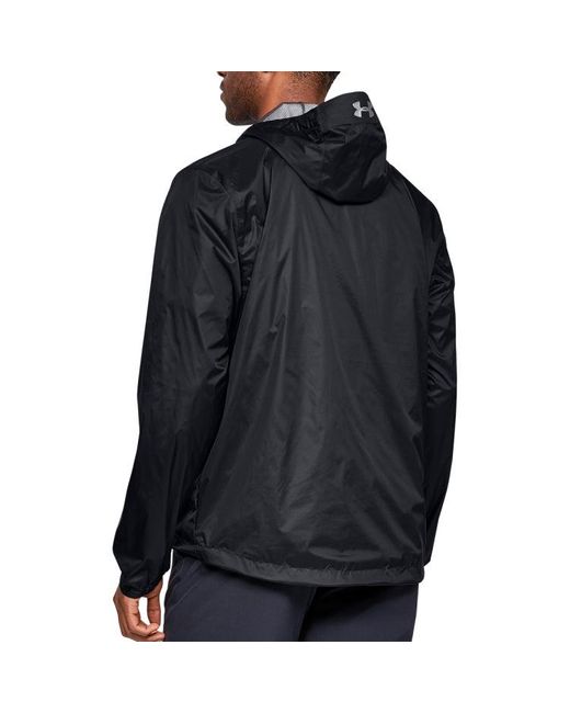 Under Armour Blue Forefront Rain Training Sports Jacket for men