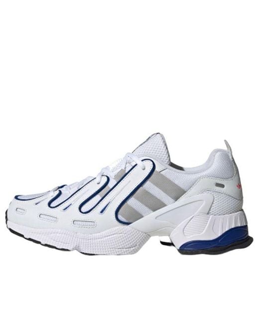 Adidas White Eqt Gazelle 'Collegiate Royal' for men