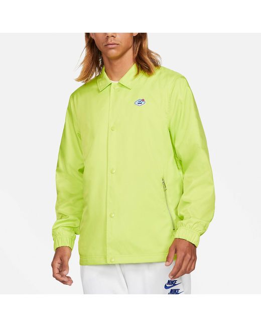 Nike Green Sportswear Airmoji Wvn Jkt Jacket Teeth for men