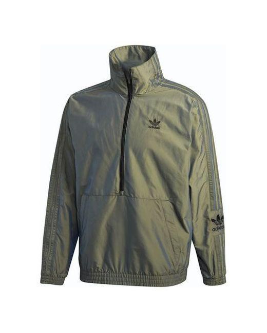 adidas Originas Rainbow Sports Zipper Jacket Metaic Green for Men | Lyst