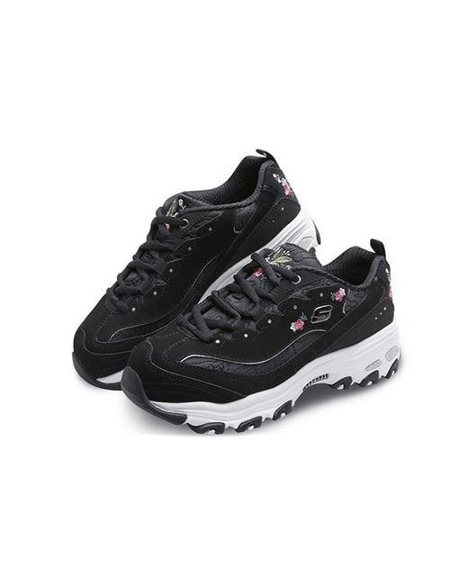 Skechers Black (Wmns) D'Lites 1.0