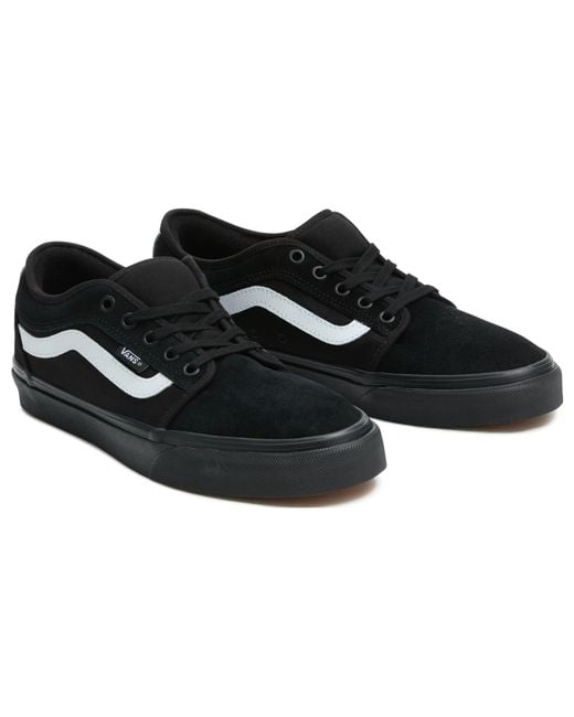 Vans Black Chukka Low Sidestripe for men