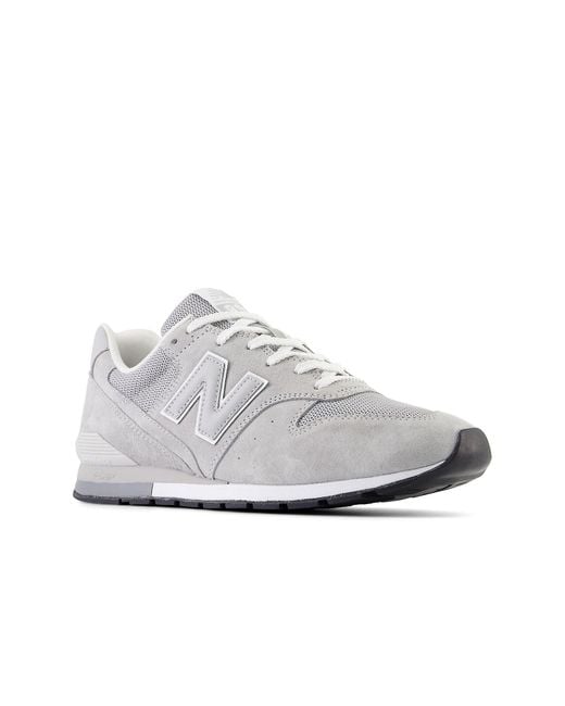 New Balance White 996 'Light' for men