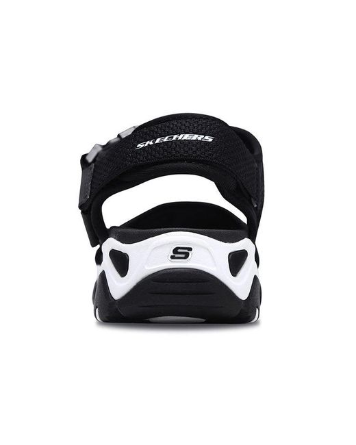 Skechers Black (Wmns) Dlites 2.0 Fashion Sandals
