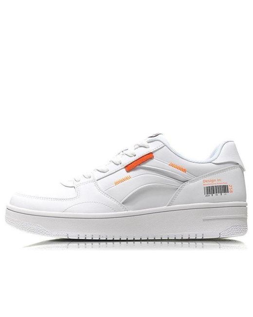 Li-ning White No.258 Classic Leisure Low '' for men