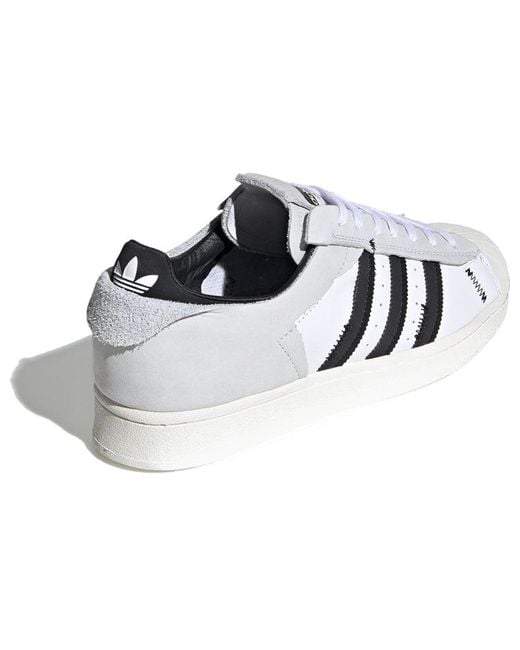 Adidas Blue Superstar Ws2 Deconstructed Stripes' for men
