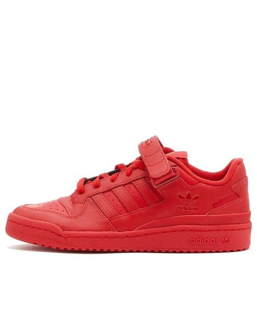 adidas Forum Low Shoes 'university Red' for Men | Lyst