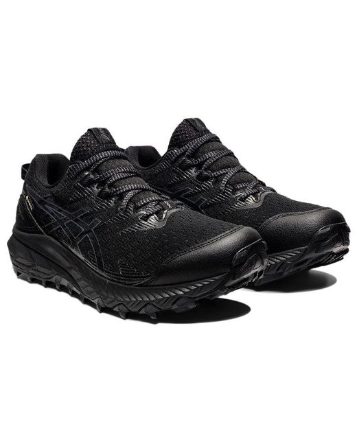 Asics Black Gel-trabuco 10 Gtx Trail Running Shoes