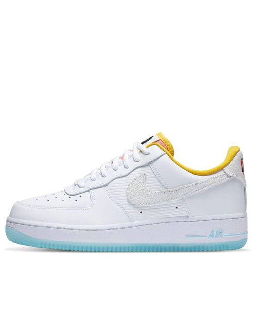 Nike Blue (Wmns) Air Force 1 '07 'Corner Markets'