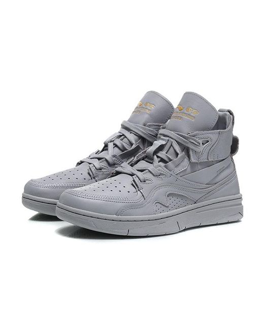 Li-ning Gray 2018 Paris Fashion Week 937 Ace for men
