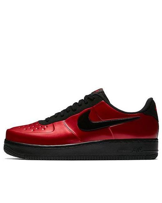 Nike Air Force 1 Foamposite Pro in Red for Men | Lyst