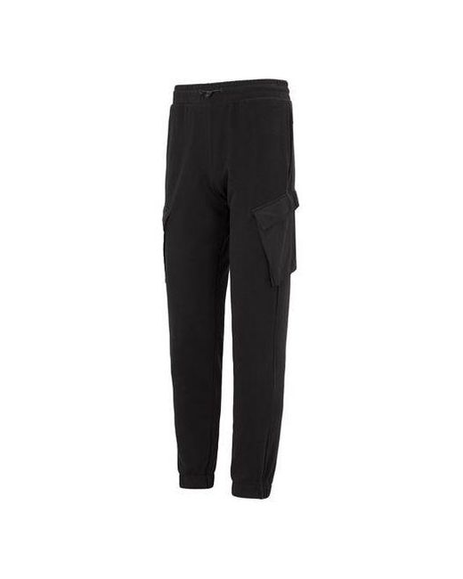 PUMA Black Woven Cargo Pants for men