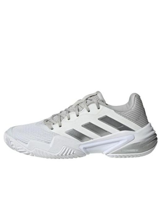 Adidas White (Wmns) Barricade 13