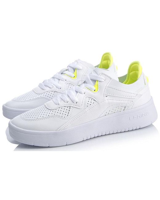 Li-ning White (Wmns) Wave S Lite