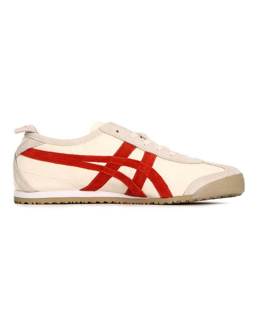 Onitsuka Tiger Mexico Vin Beige/white/red Lyst