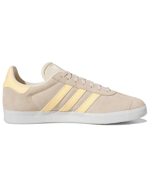 Adidas White (Wmns) Gazelle Shoes 'Bliss Cloud'