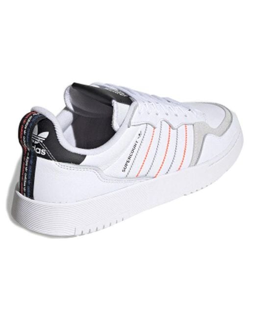 Adidas White Supercourt for men
