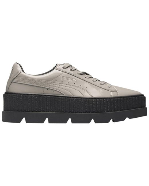 PUMA Gray (Wmns) Fenty X Pointy Creeper Patent 'Dove'