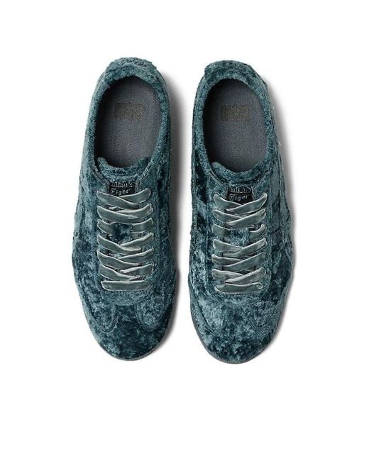 Onitsuka Tiger Blue Mexico 66 Velvet 'Grand Shark' for men