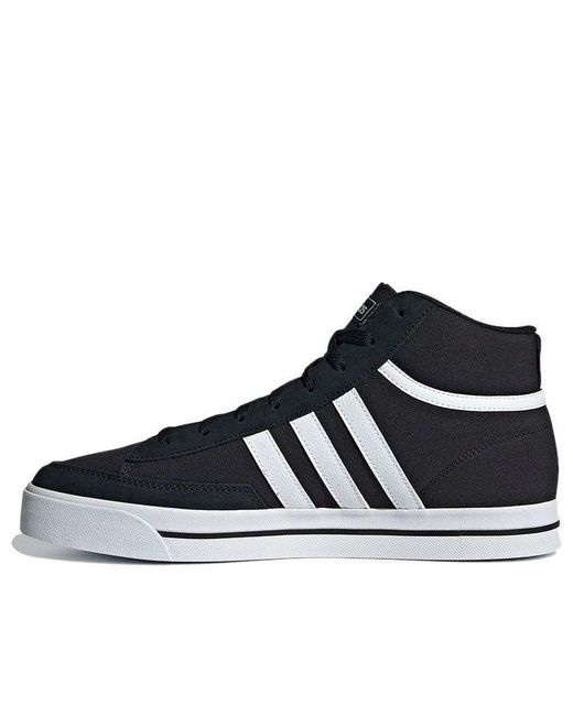 adidas Neo Retrovulc Mid Shoes in Black for Men | Lyst