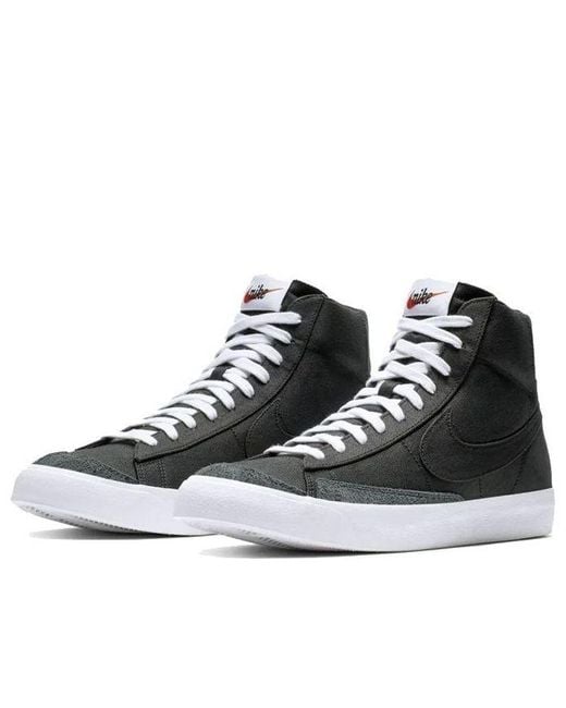 Nike Black Blazer Mid '77 Canvas for men
