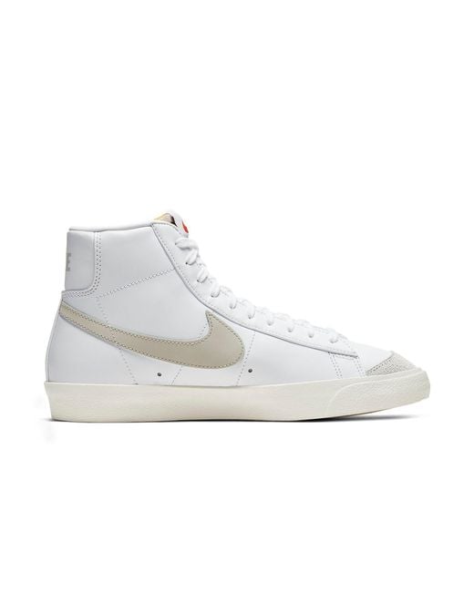 Nike White Blazer Mid 77 'Light Bone' for men