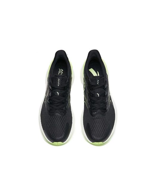 Anta Black Wormhole Tech Running Shoes for men