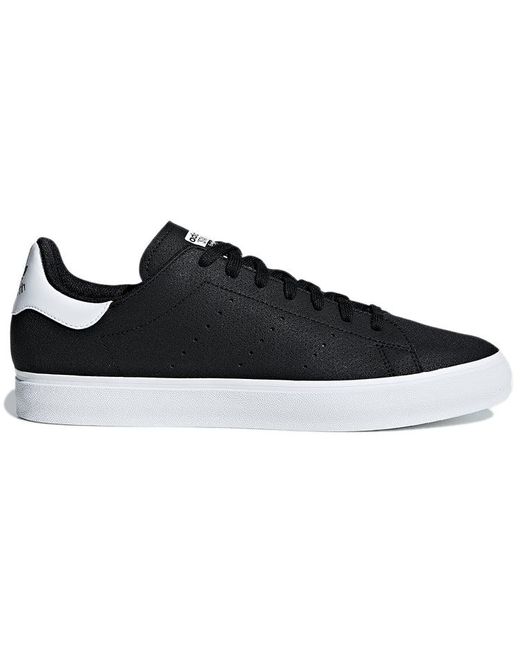 Adidas Black Stan Smith Vulc 'Core' for men