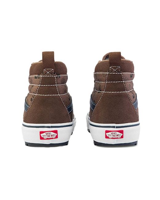 Vans Brown Shoes Skate Shoes for men