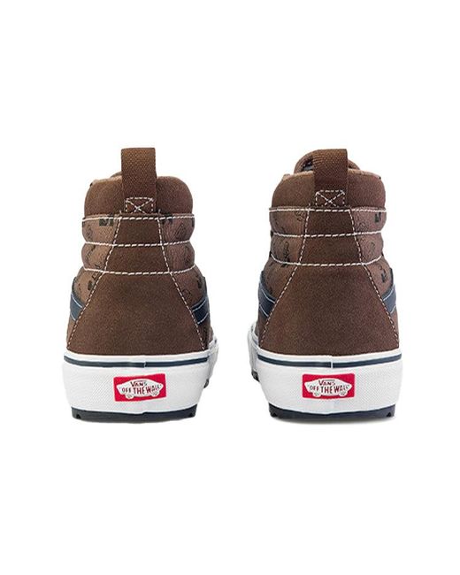 Vans Brown Shoes Skate Shoes for men