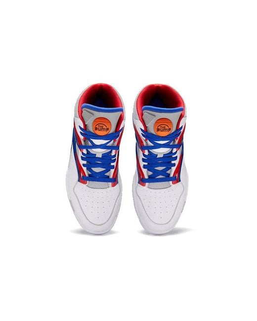 Reebok Blue Pump Omni Zone 2 'Tricolor' for men