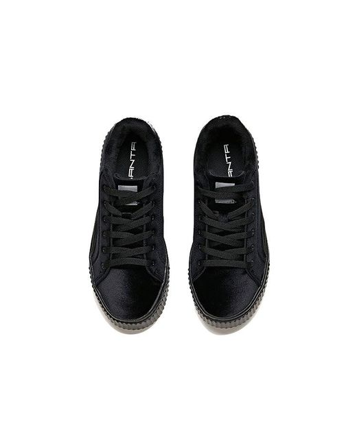 Anta Black (Wmns) Skateboarding Series Sneakers