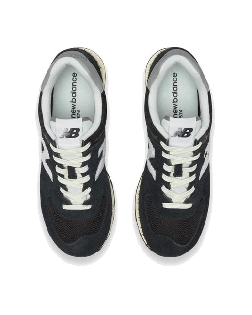 New Balance Blue 574 Heritage Sneaker 'Deep' for men