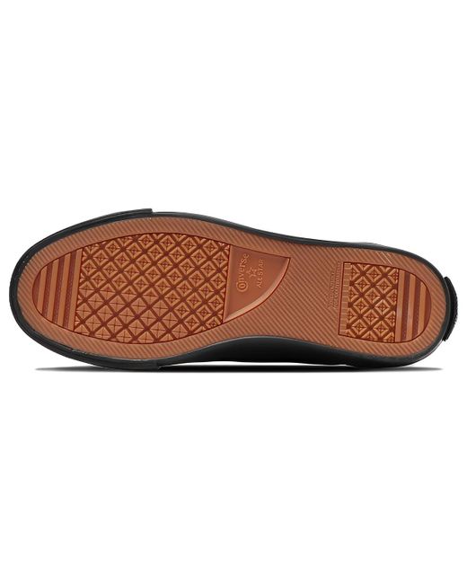 Converse Black Chevron & Star Mocassins Skateboarding Le Ox for men