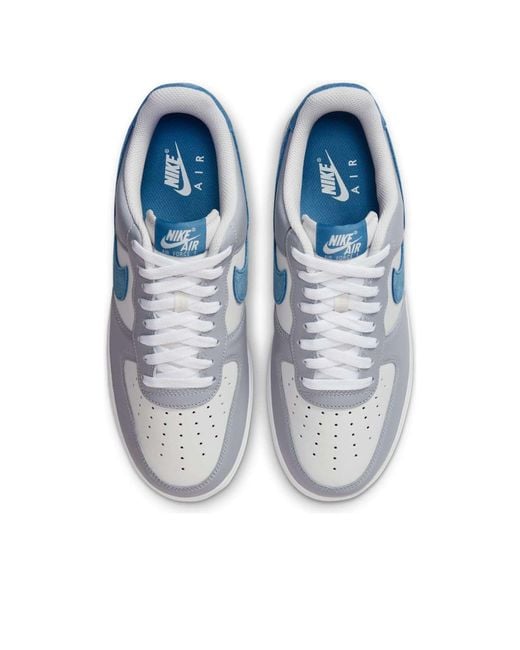 Nike Blue Air Force 1 '07 Lv8 for men