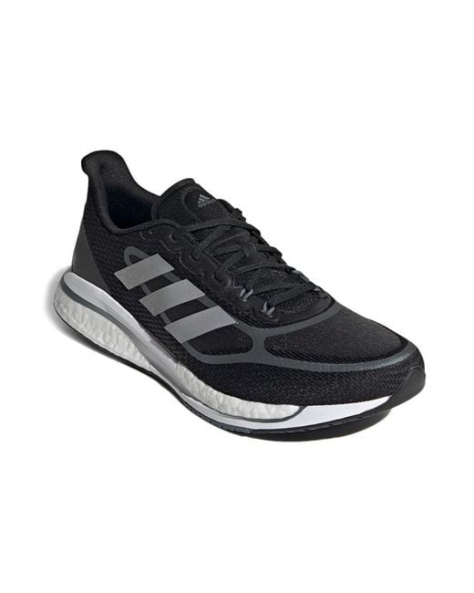 Adidas Black Supernova+ Metallic' for men
