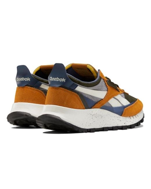 Reebok Blue Classic Leather Legacy 'Splatter Paint for men