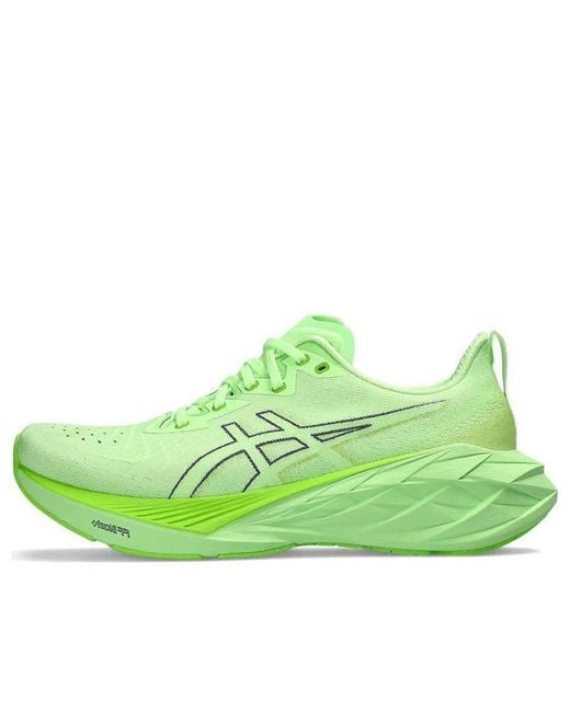 Asics Green Novablast 4 Running Shoes for men