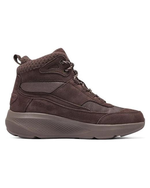 Skechers Brown (Wmns) Athletic Casual Boots 'Dark'