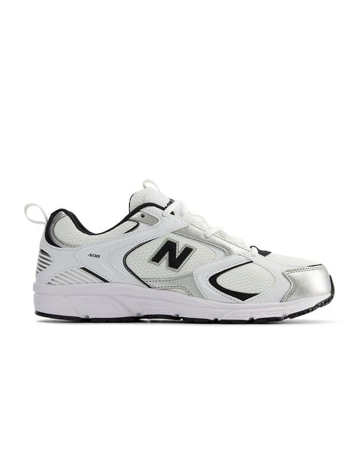 New Balance Ml408w 408 White/silver Uk 8.5 for men