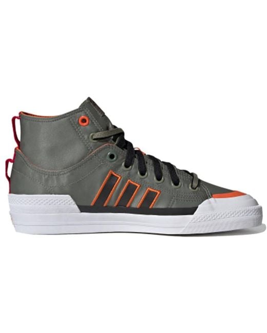Adidas Brown Nizza Hi Dl for men