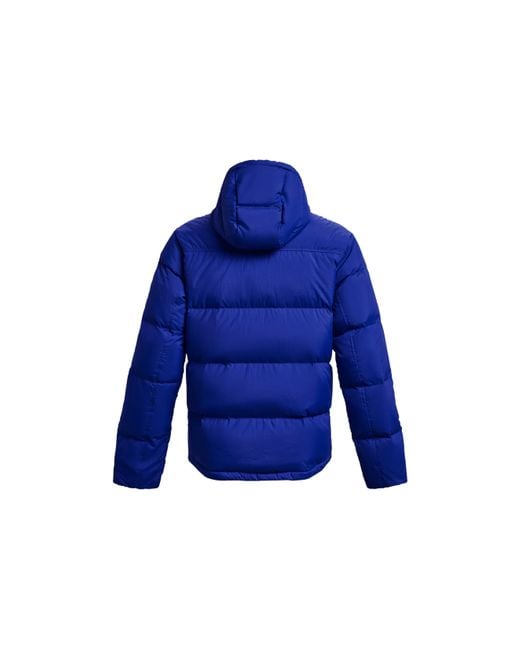 Under Armour Blue Coldgear Infrared Down Crinkle Jacket for men